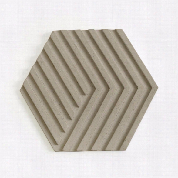 Concrete Trivet In Grey Design By Areaware