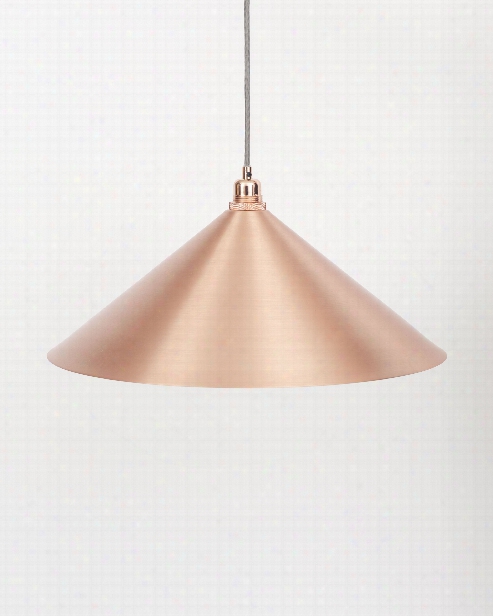 Cone Copper Pendant In Various Sizes Design By Frama