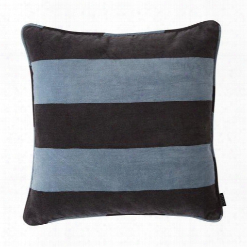 Confect Cushion In Tourmaline & Asphalt Design By Oyoy