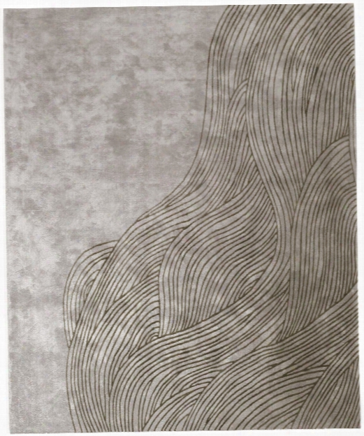 Conitnua Laguna Hand Tufted Rug In Grey Design By Second Studio