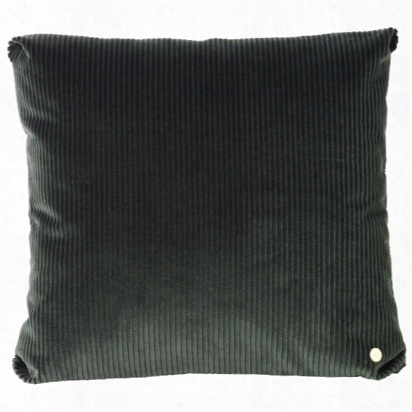 Corduroy Cushion In Green Desig By Ferm Living