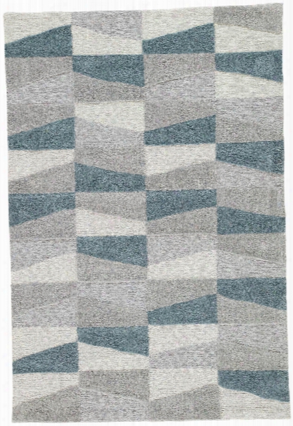 Costello Handmade Geometric Gray Area Rug Design By Jaipur