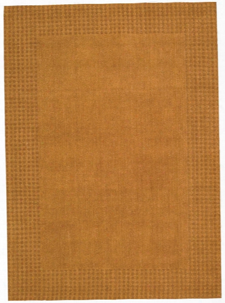 Cottage Grove Collection Coastal Village Wool Area Rug In Terracotta - Kathy Ireland Home By Nourison