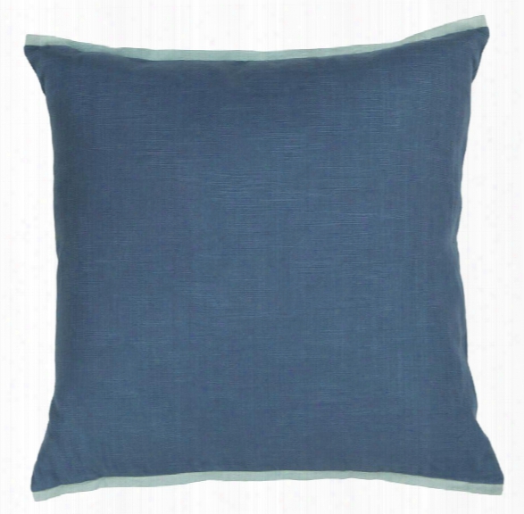 Cotton Pillow In Blue & Light Blue Design By Chandra Rugs