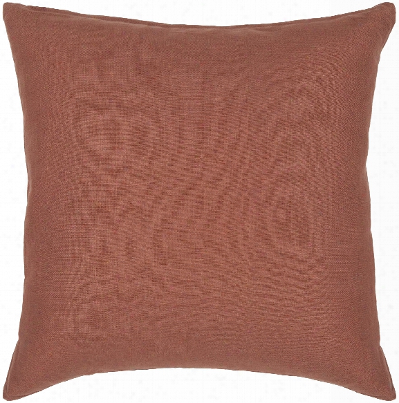 Cotton Pillow In Rust Design By Chandra Rugs