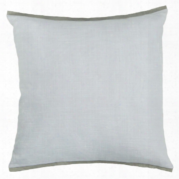 Cotton Pillow In White & Grey Design By Chandra Rugs