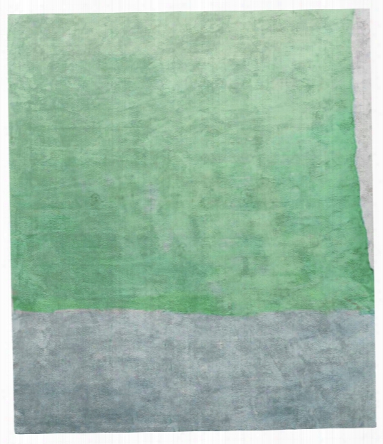 Cozzo Di Naro Hand Tufted Rug In Green Design By Second Studio