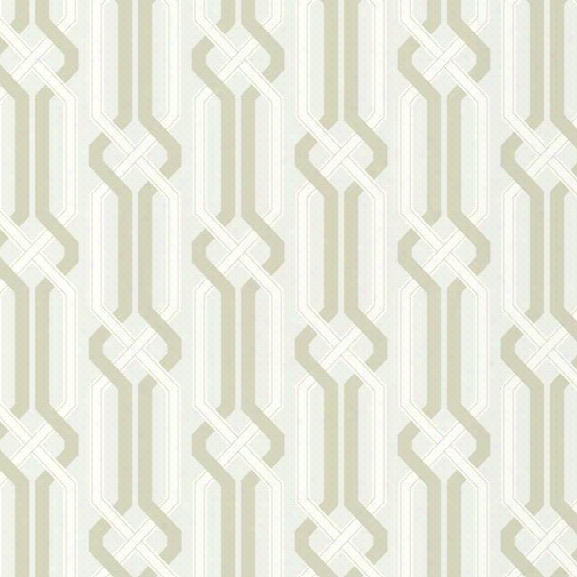 Criss Cross Wallpaper In Pearlescent Grey Design By Carey Lind For York Wallcoverings