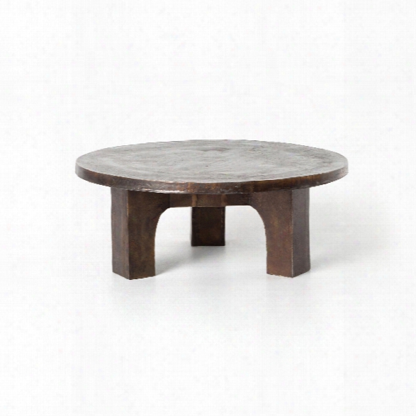 Cruz Coffee Table In Antique Rust