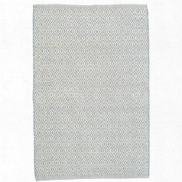 Crystal Swedish Blue & Ivory Indoor/outdoor Rug Design By Dash & Albert