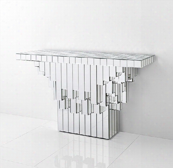 Cubic Console Design By Cyan Design