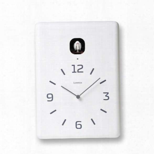 Cucu Wall Clock In White Design By Lemnos