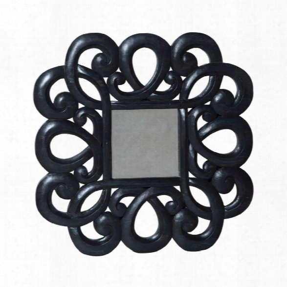 Curled Antiqued Beveled Mirror Design By Burke Decor Home