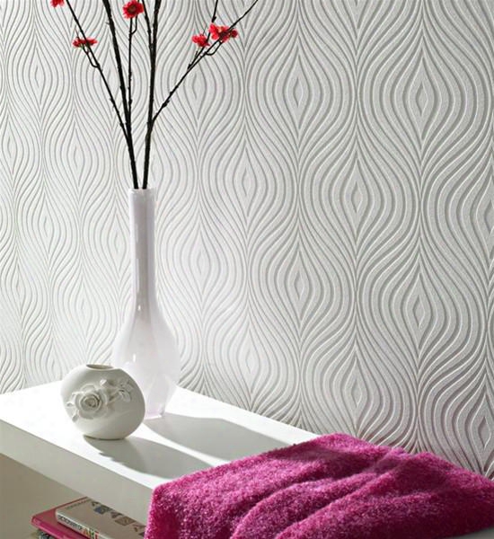 Curvy Effect Wallpaper Print Design By Graham And Brown