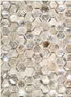 City Chic Rug in Silver design by Nourison