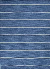 Coastal Living Dhurries Collection Cape Cod Rug in Dark Denim design by Jaipur