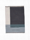 Colour Block Throw in Dusty Blue design by Ferm Living