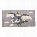 Cotton Rug w/ Owl design by BD Mini