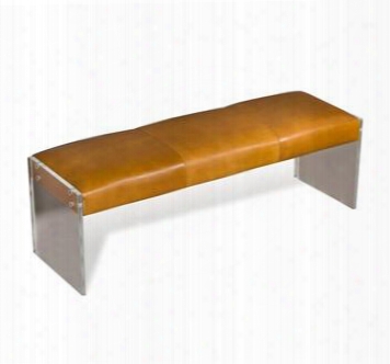 Aiden Leather Bench Design By Interlude Home