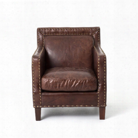 Alcott Club Chair In Cigar