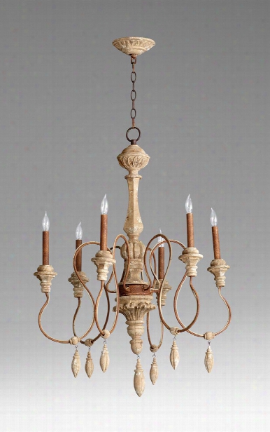 Alda 6 Lt. Chandelier Design By Cyan Design