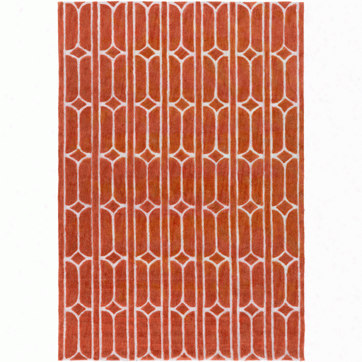 Alexandra Rug In Orange Design By Surya