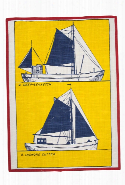 Cutter Tea Towel Design By Thomas Paul