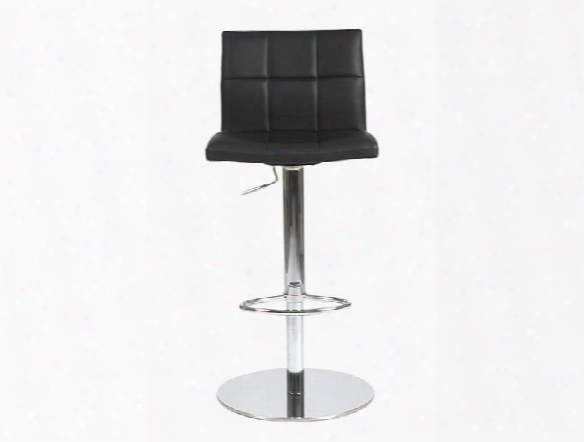 Cyd Bar/counter Stool In Black Design By Euro Style