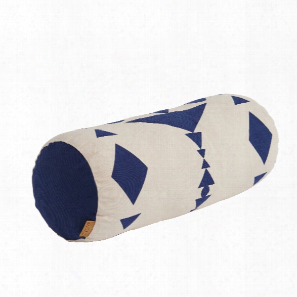 Cylinder Pillow In Blue Design By Oyoy