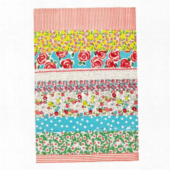 Daisy Stripe Peony Kids Area Rug Design By Designers Guild