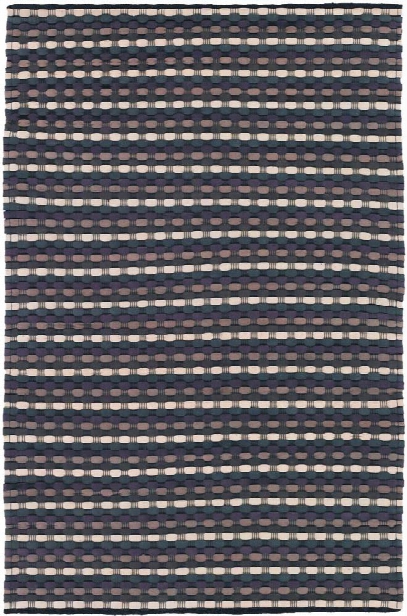 Dalamere Collection Hand-woven Area Rug In Charcoal, Brown, & Purple Design By Chandra Rugs