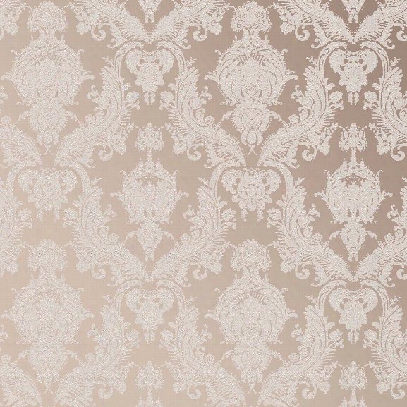 Damsel Textured Self Adhesive Wallpaper In Bisque Design By Tempaper
