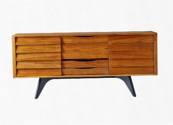 Dane Sideboard In Naturral Teak Design By Selamat