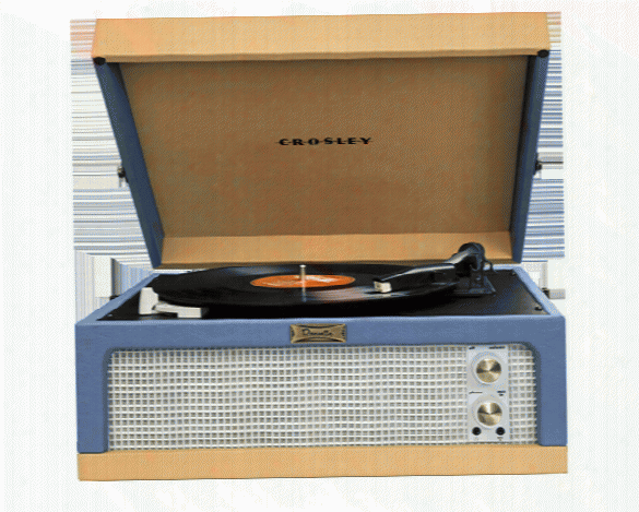 Dansette Junior Portable Record Player Design By Crosley