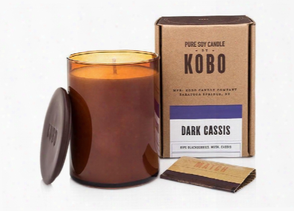 Dark Cassis Candle Design By Kobo Candles