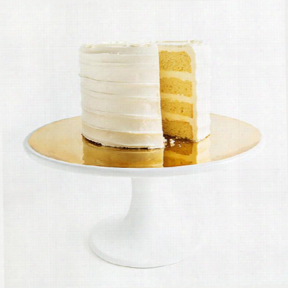 Dauville Gold Glazed Cake Stand Design By Canvas