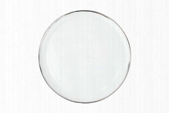 Dauville Platinum Glazed Dinner Plate Design By Canvas