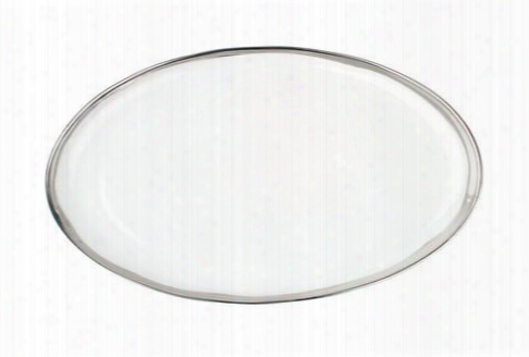 Dauville Platter With Platinum Rim Design By Canvas