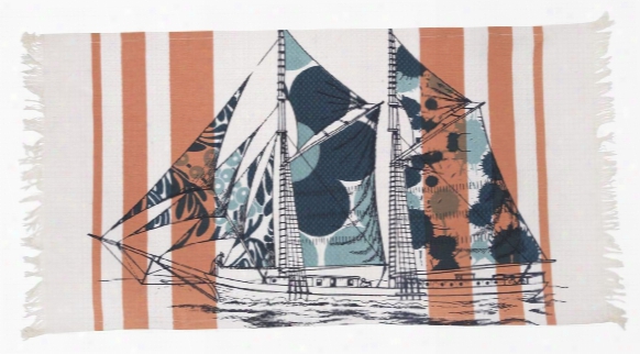 Dazzle Ship Hand Towel Design By Thomas Paul