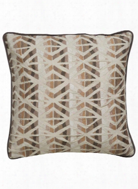 Dekota Pillow In Turtle Dove & Snow White Design By Dekota