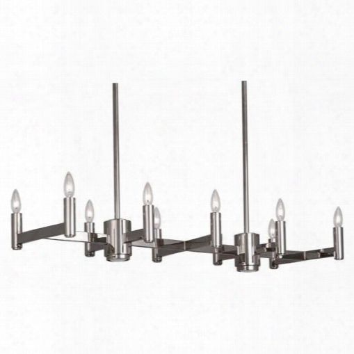 Delany Collection Rectangular Chandelier Design By Jonathan Adler