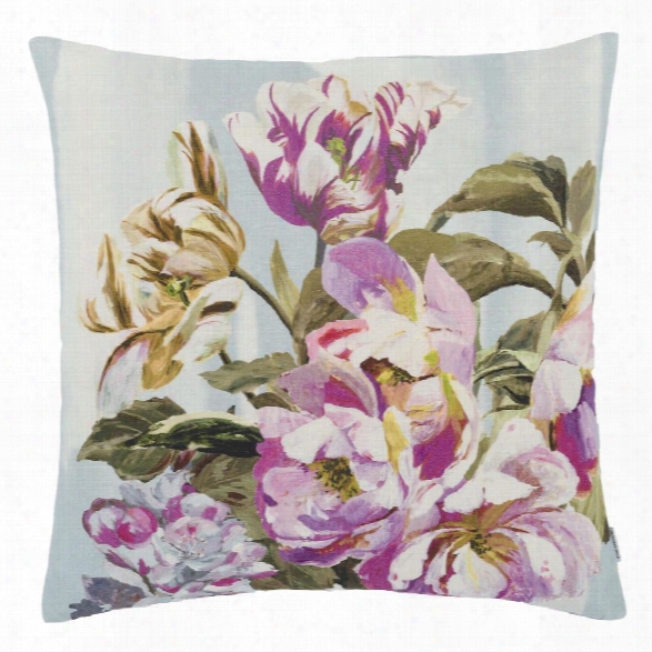 Delft Flower Sky Pillow Design By Designers Guild