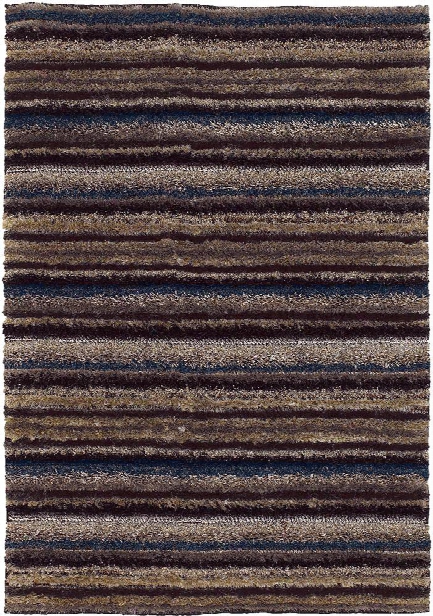 Delight Collection Hand-woven Area Rug In Taupe, Blue, & Black Design By Chandra Rugs