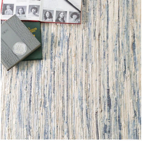 Denim Rag Woven Rug Design By Dash & Albert