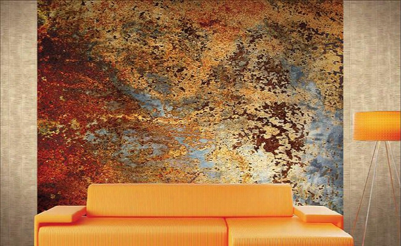 Denton Abstract Wall Mural Design By Carl Robinson