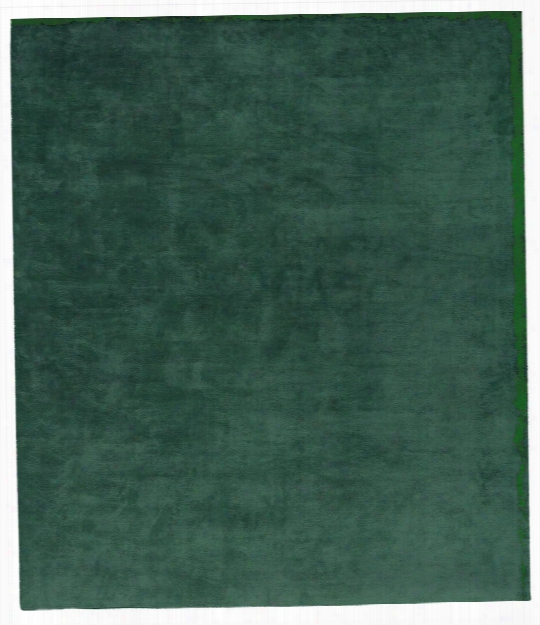 Dijon Nester Hand Knotted Rug In Green Design By Second Studio