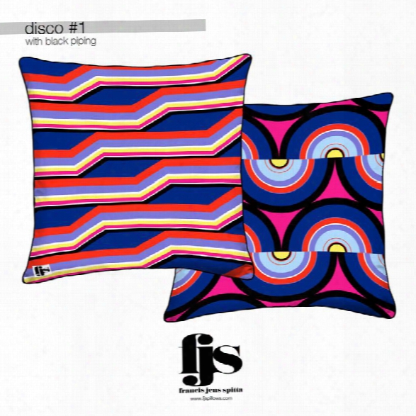 Disco #1 Pillow Design By Fjs Pillows