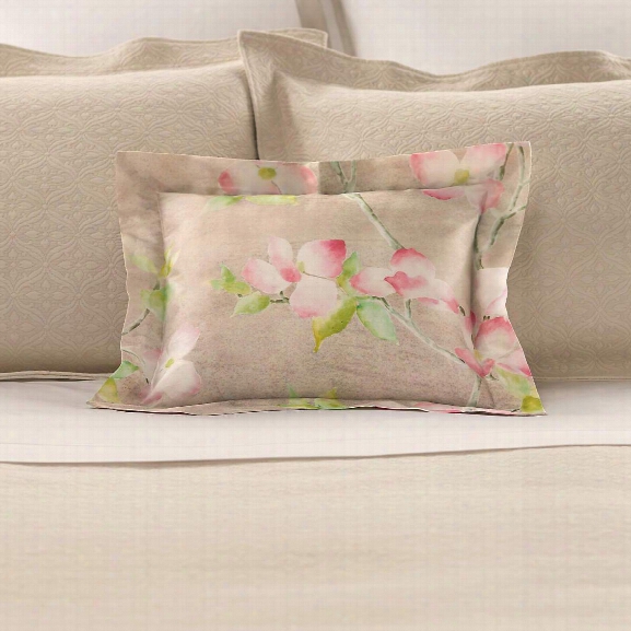 Dogwood Sandstone Decorative Pillow Design By Luxe
