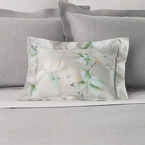 Dogwood Zinc Decorative Pillow Design By Luxe