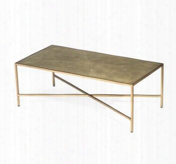 Dorian Shagreen Cocktail Table Design By Interlude Home